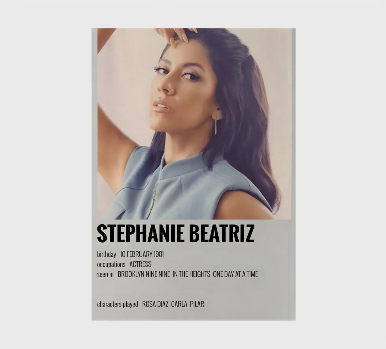 STEPHANIE BEATRIZ notebook by MVFminimalist