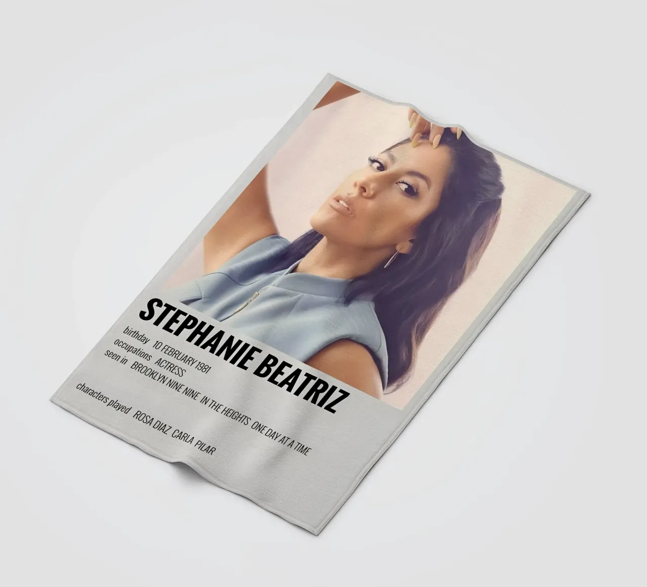 STEPHANIE BEATRIZ coperta in pile da MVFminimalist