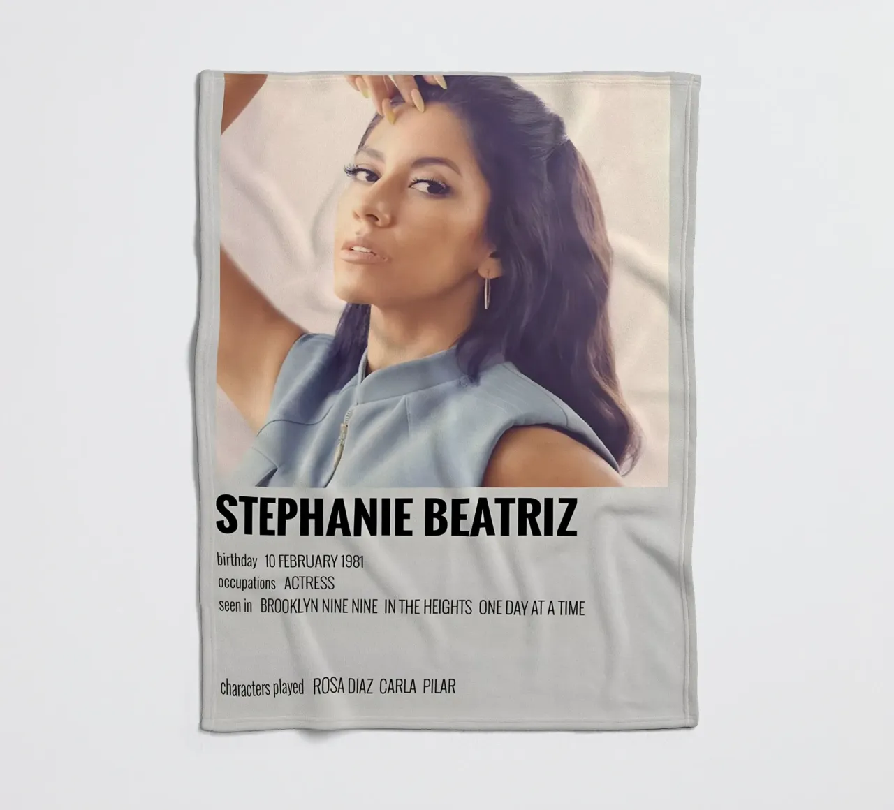 STEPHANIE BEATRIZ coperta in pile da MVFminimalist