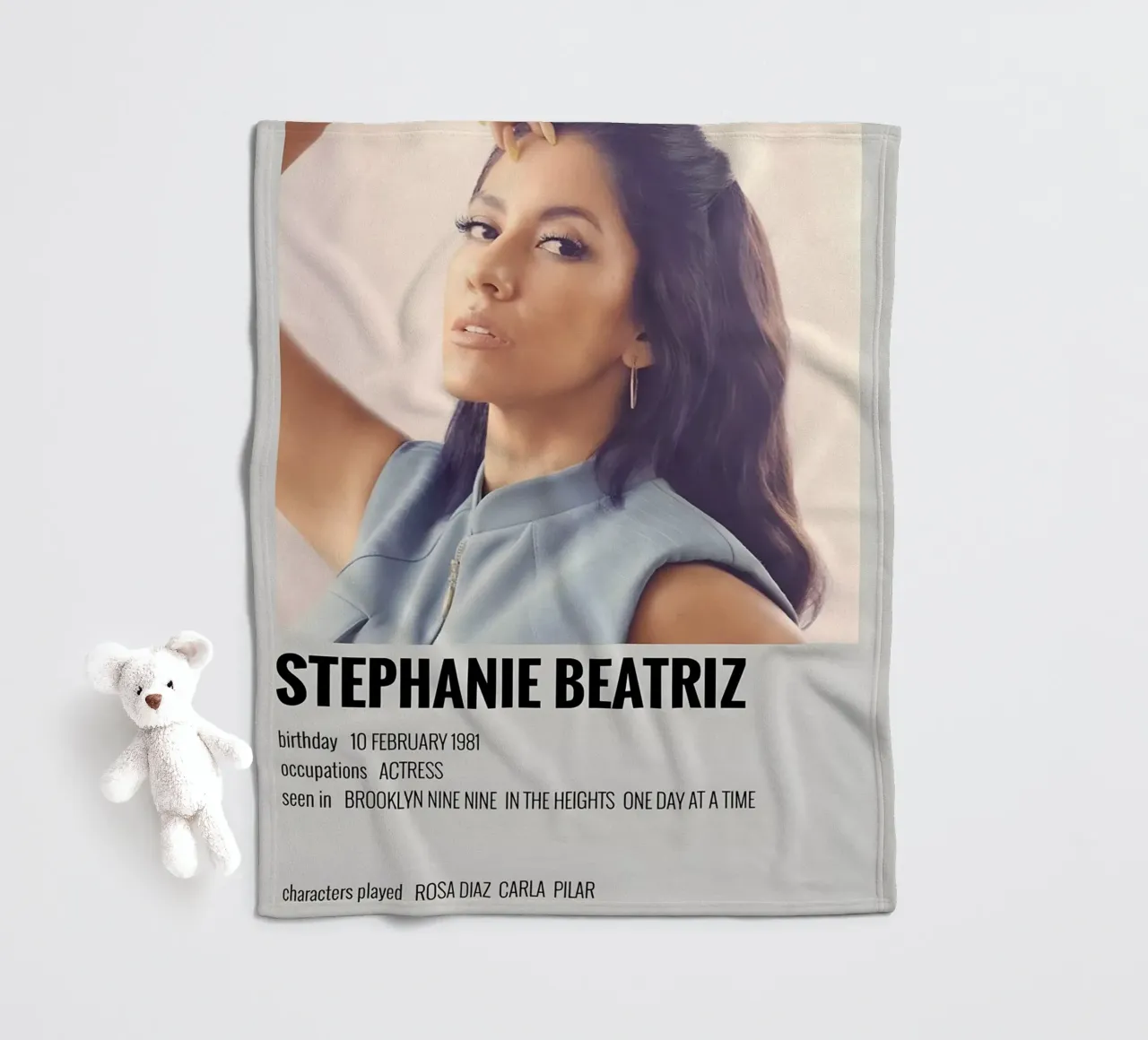 STEPHANIE BEATRIZ coperta in pile da MVFminimalist