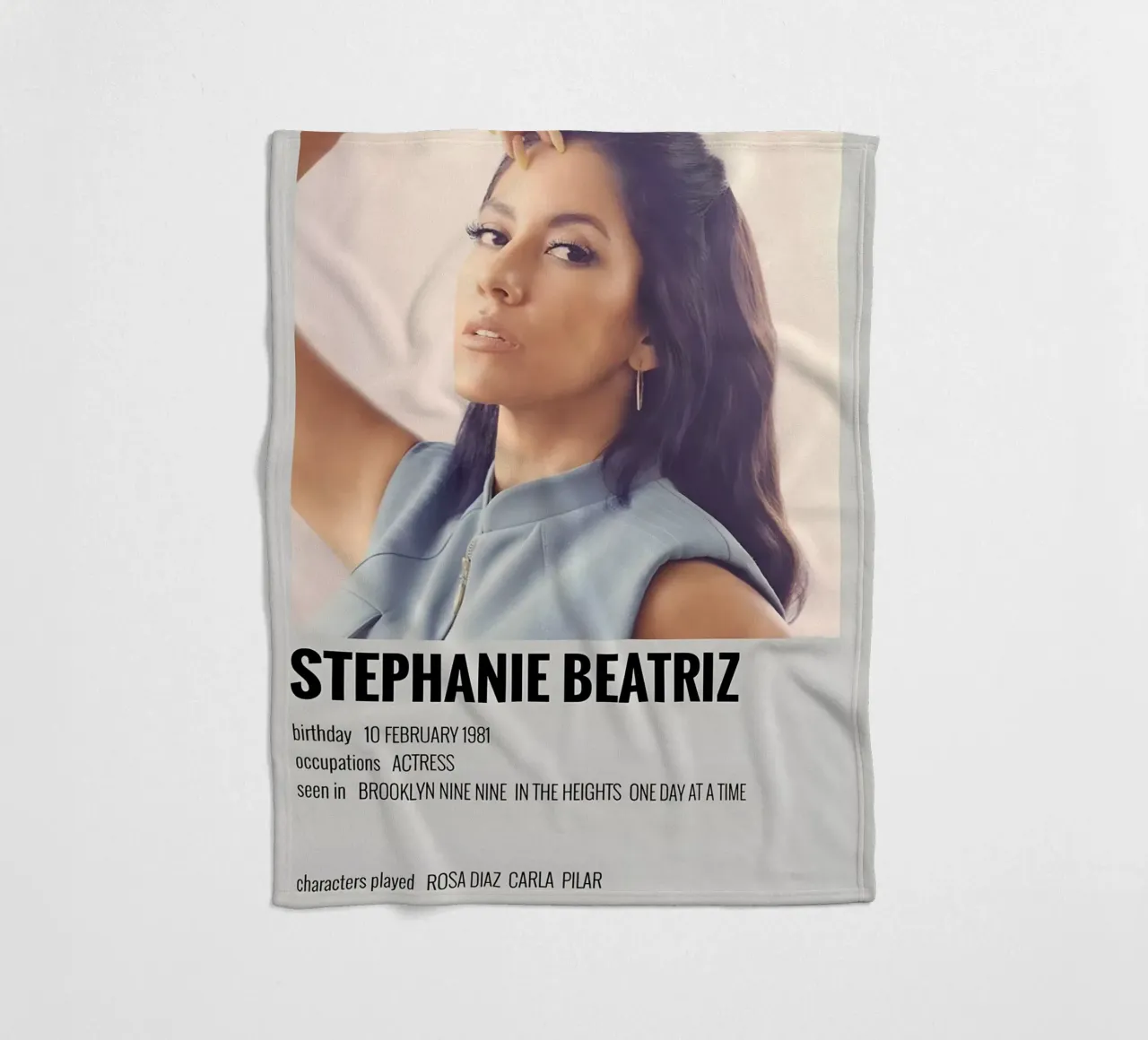 STEPHANIE BEATRIZ coperta in pile da MVFminimalist