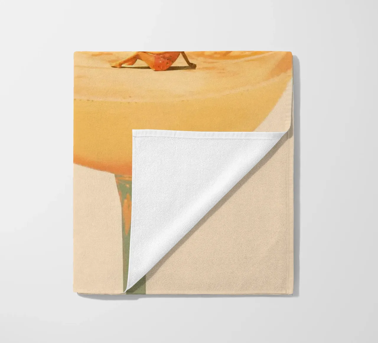 Maarten Leon - Vacanze in un bicchiere No1 Print telo mare da weimann shop