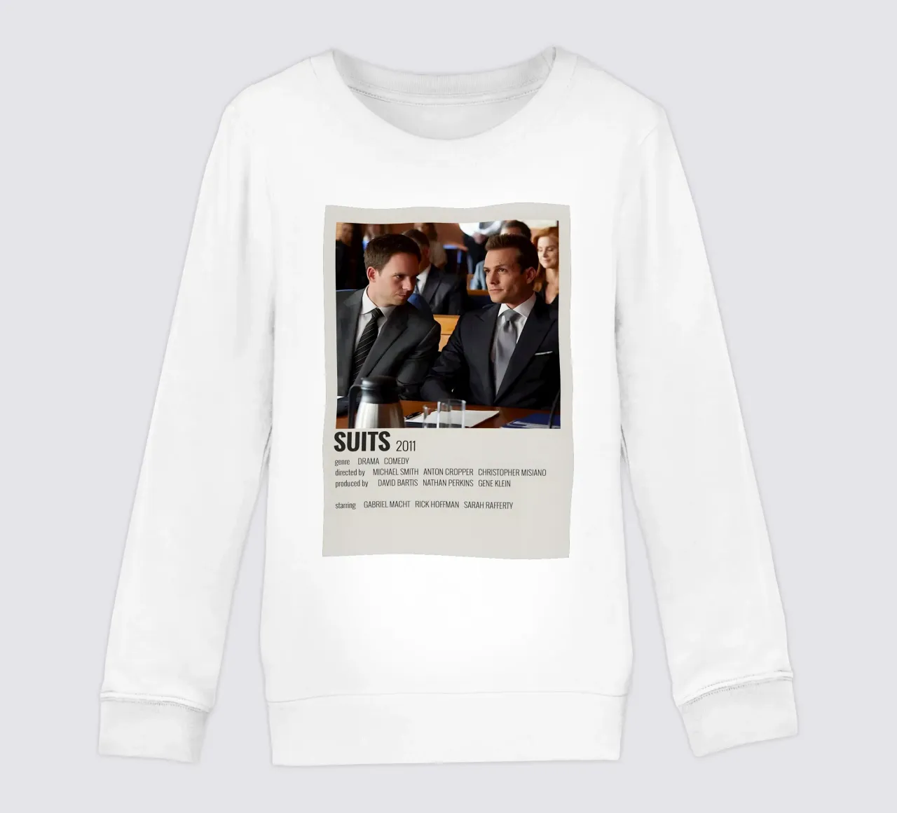 SUITS 2011 felpa bambino da MVFminimalist