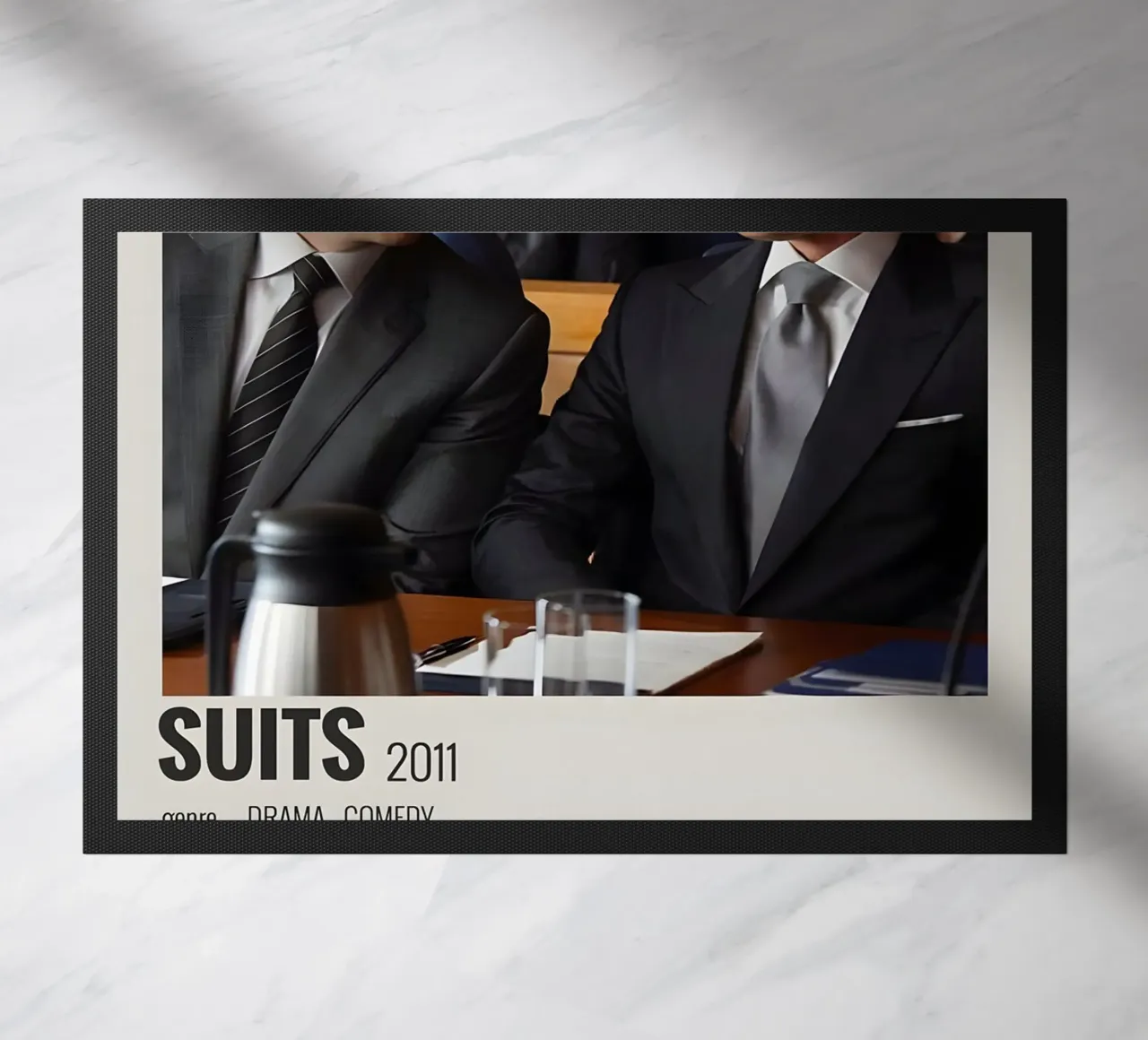 SUITS 2011 doormat by MVFminimalist