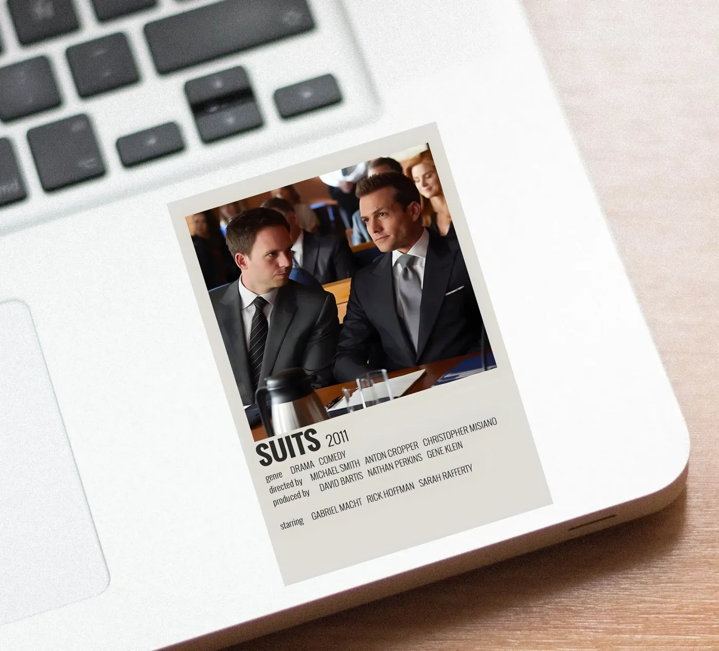 SUITS 2011 sticker by MVFminimalist