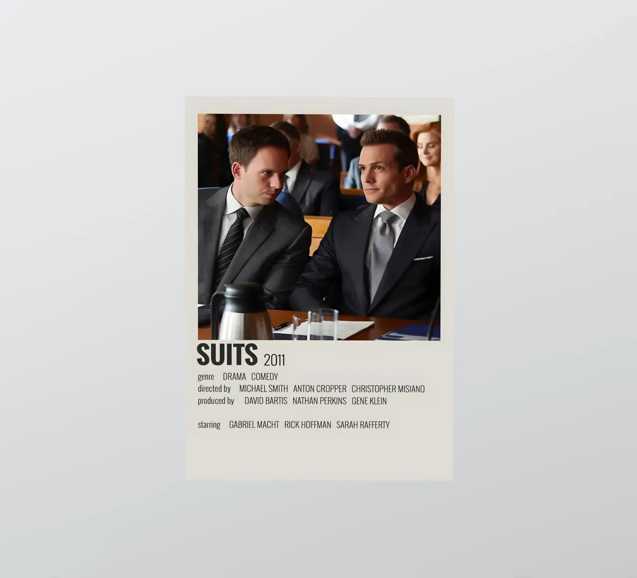 SUITS 2011 sticker by MVFminimalist