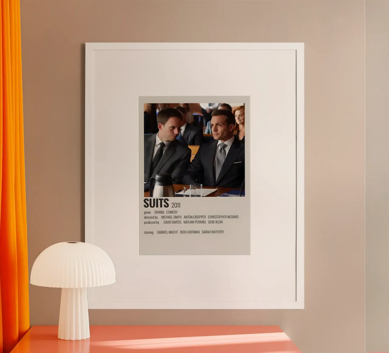 SUITS 2011 poster da MVFminimalist