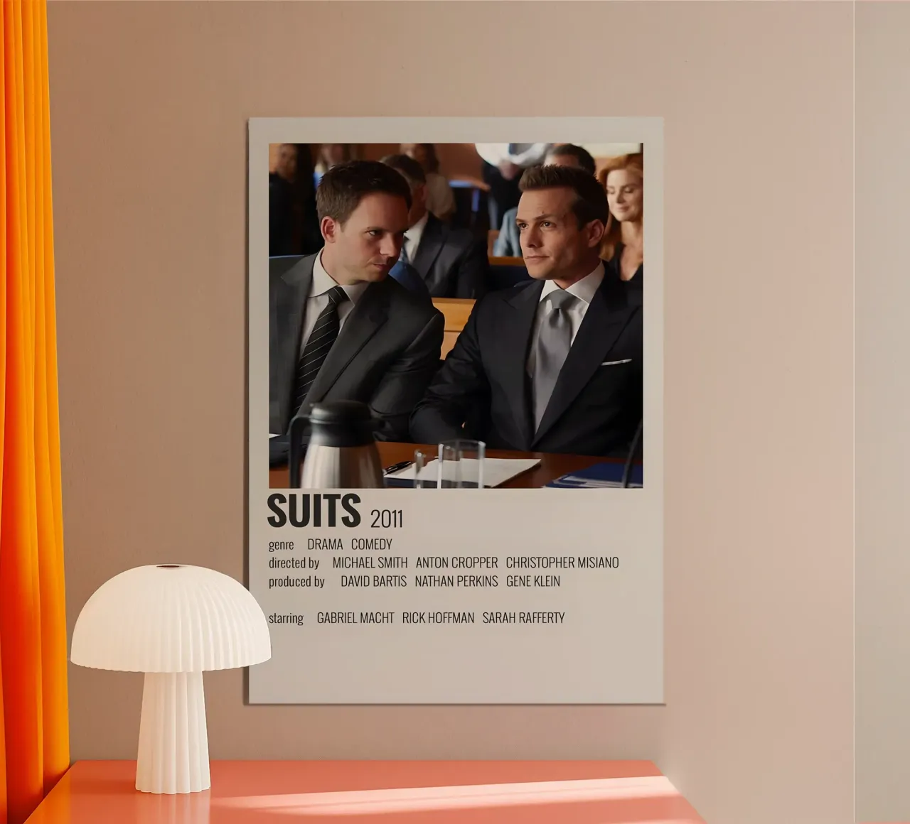 SUITS 2011 poster da MVFminimalist