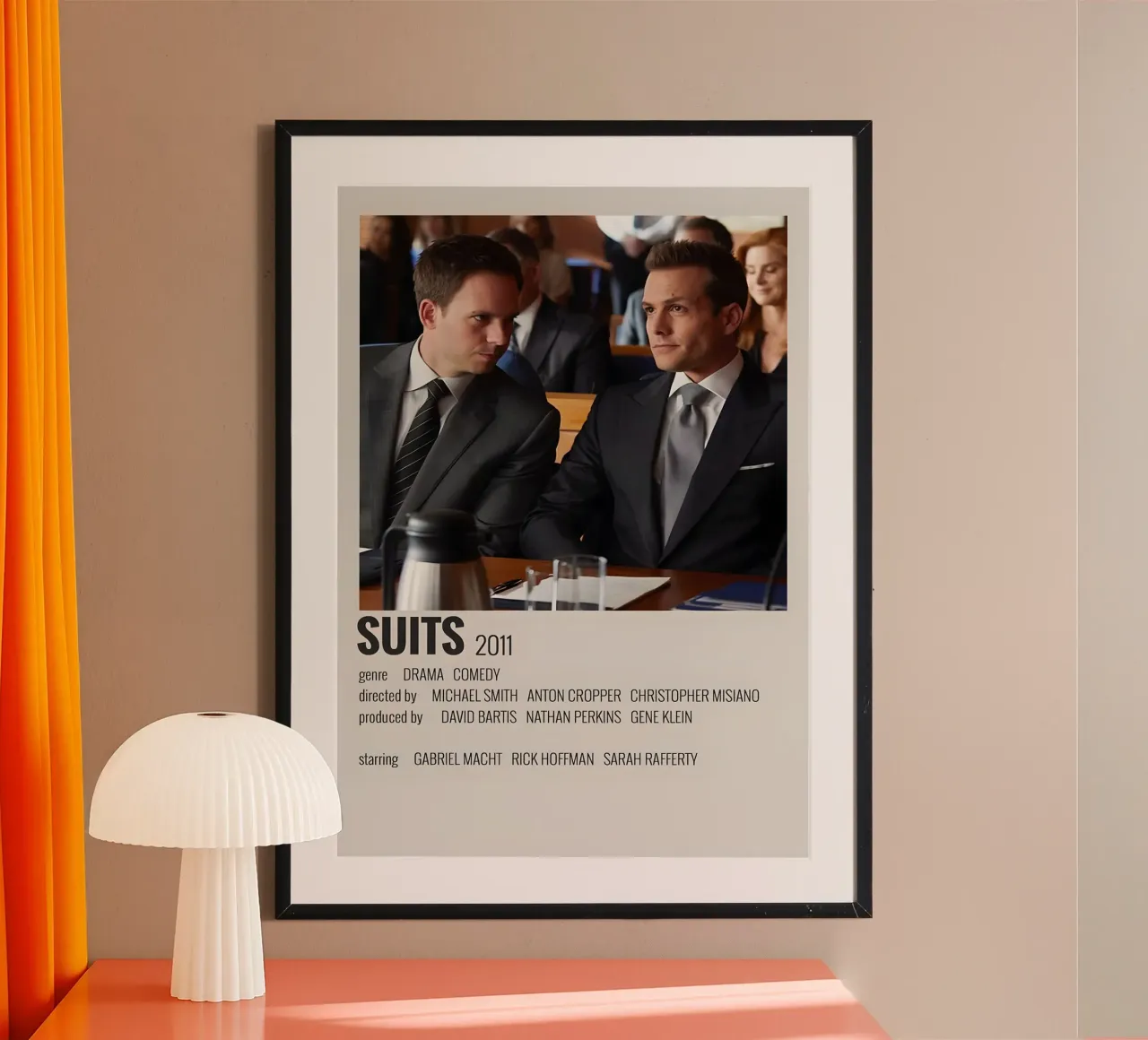 SUITS 2011 poster da MVFminimalist