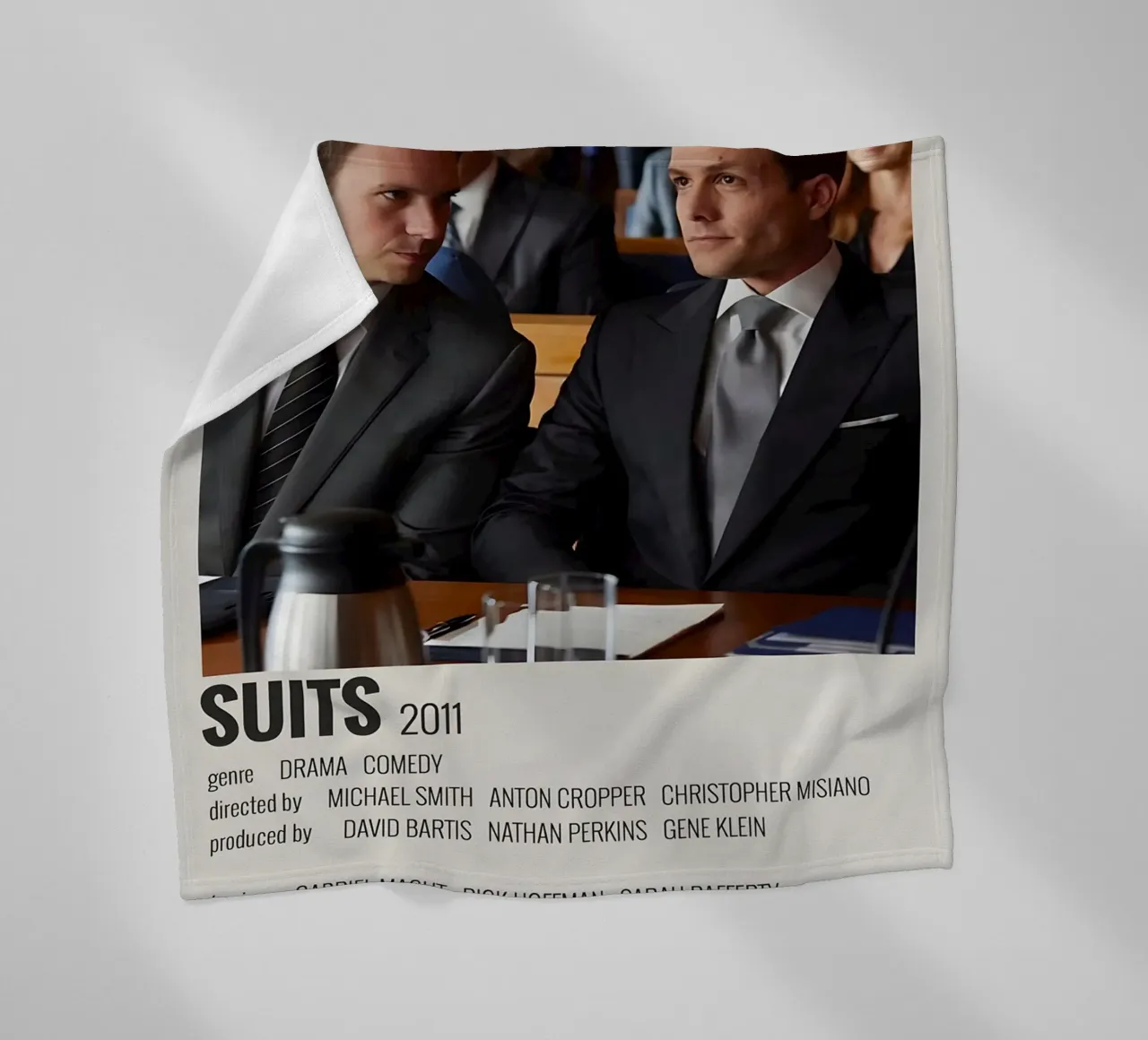 SUITS 2011 coperta in pile da MVFminimalist