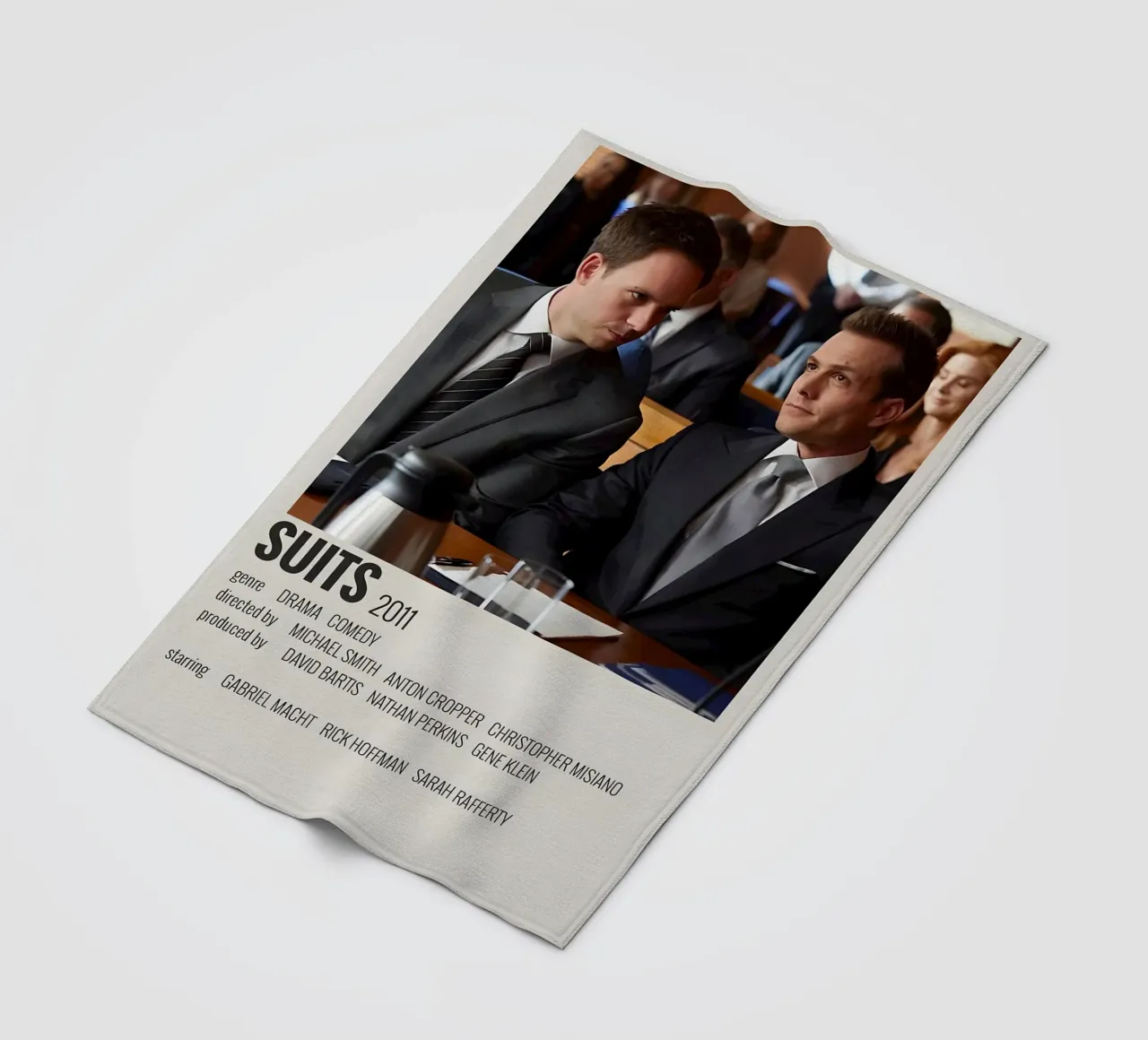 SUITS 2011 coperta in pile da MVFminimalist