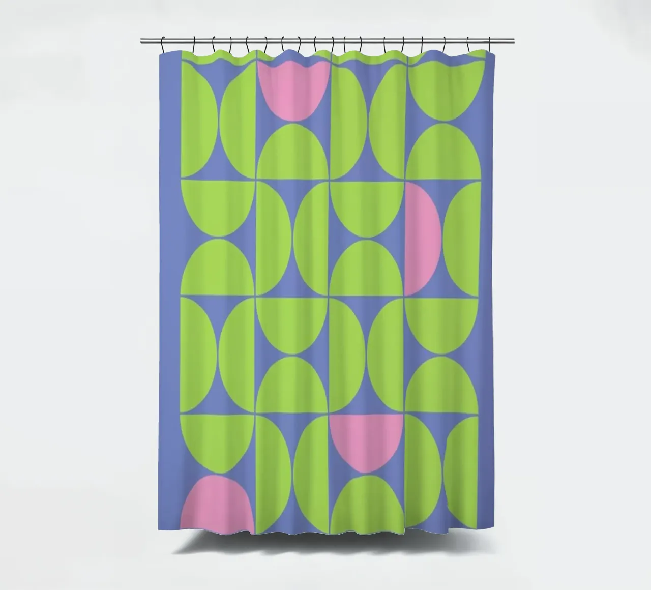 Geometric 7 shower curtain by Studio One