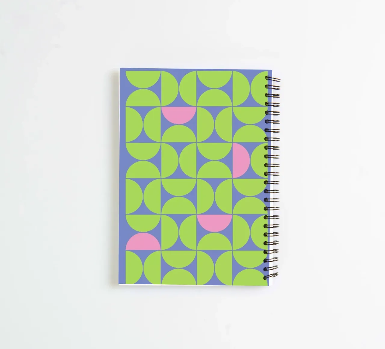 Geometric 7 spiral notebook by Studio One