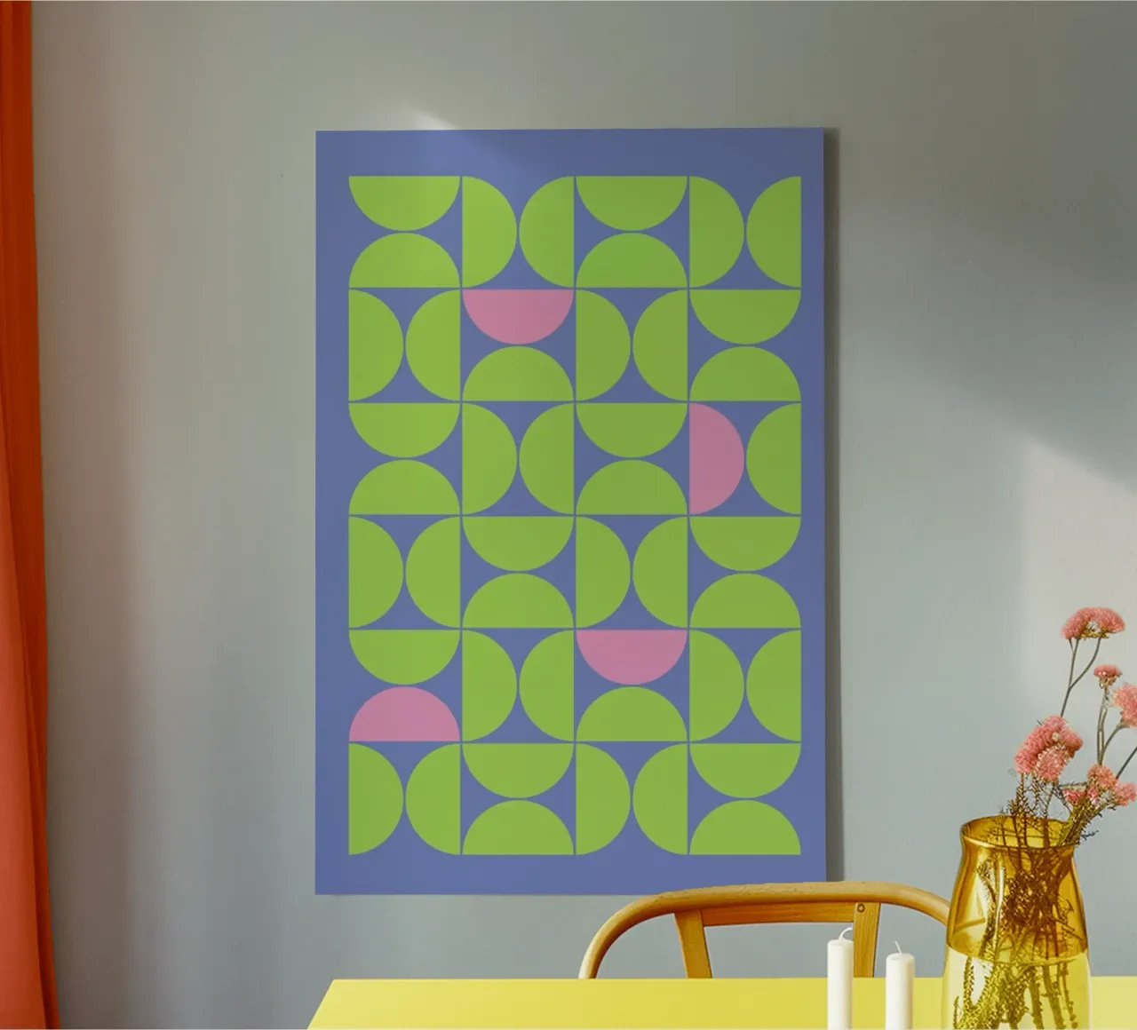 Geometric 7 canvas by Studio One