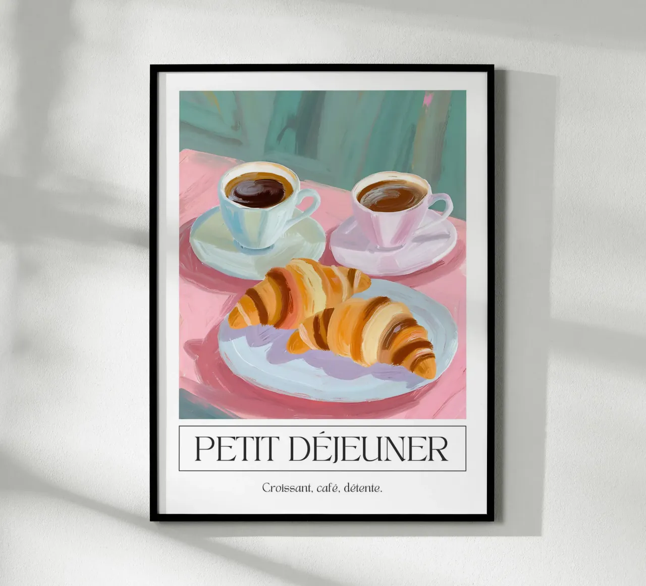 Colazione - Croissant, caffè, relax carta hahnemühle da leslie shop