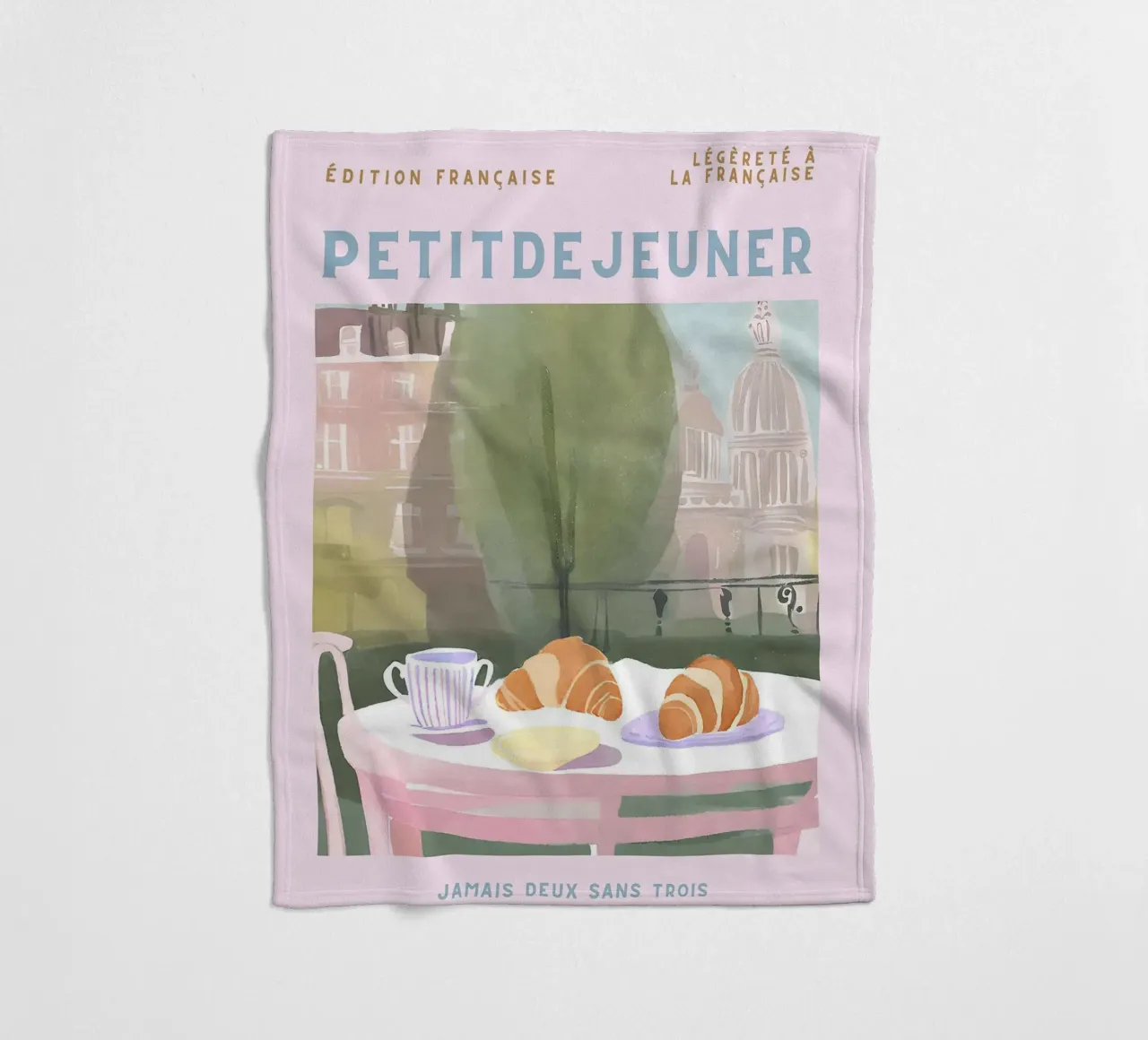 Colazione coperta in pile da leslie shop