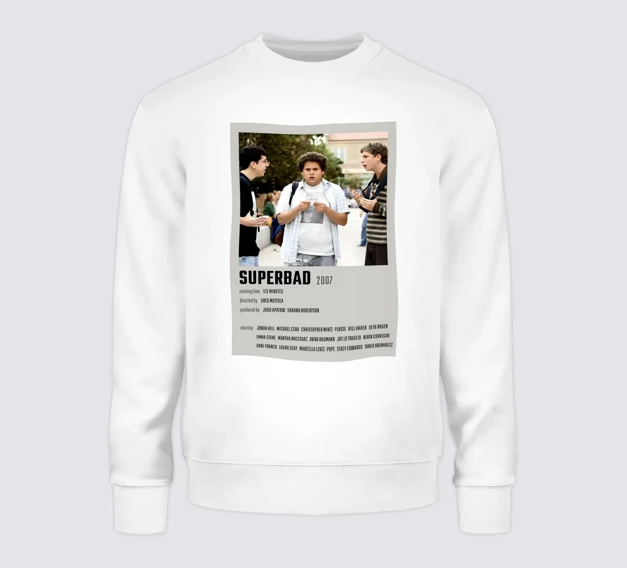 SUPERBAD 2007 felpa da MVFminimalist