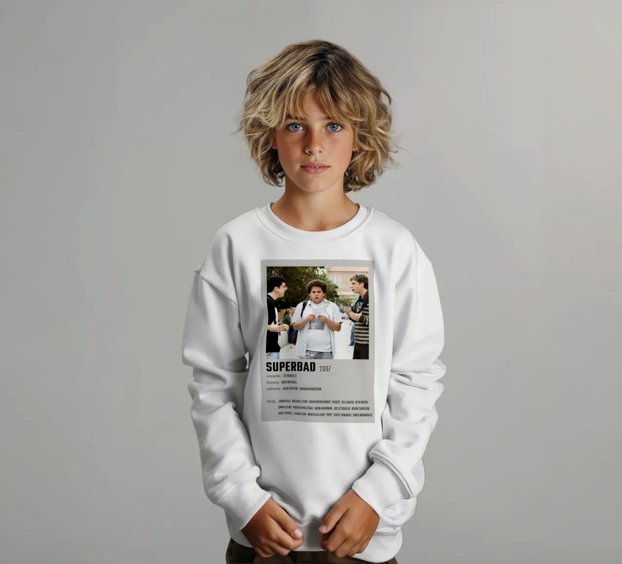 SUPERBAD 2007 felpa bambino da MVFminimalist