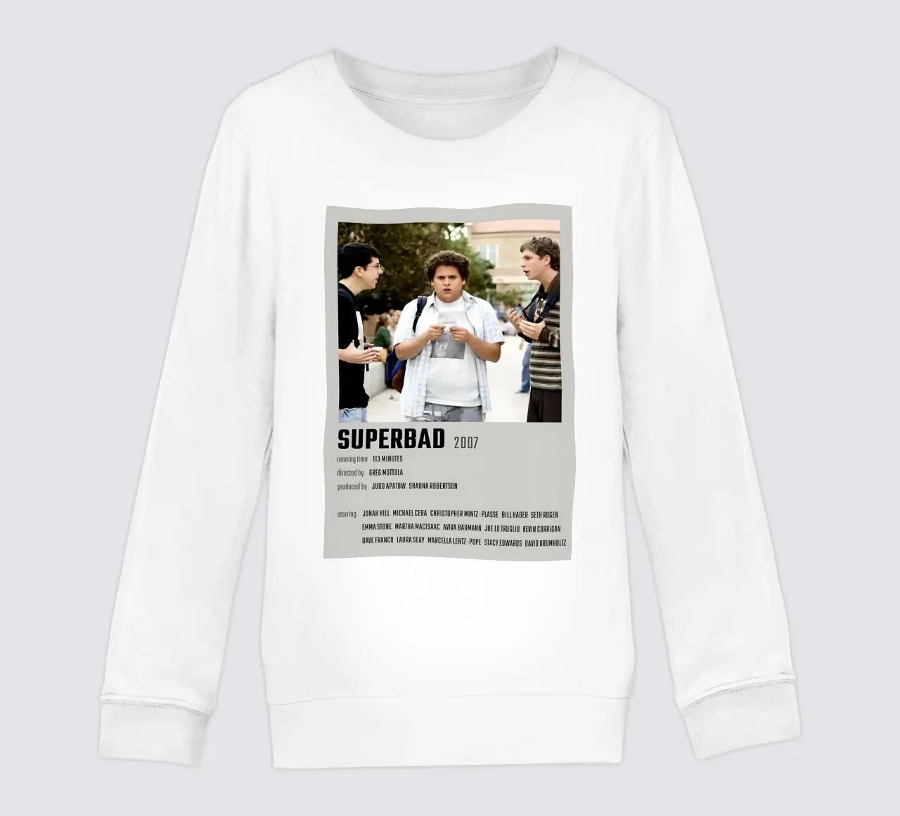 SUPERBAD 2007 felpa bambino da MVFminimalist