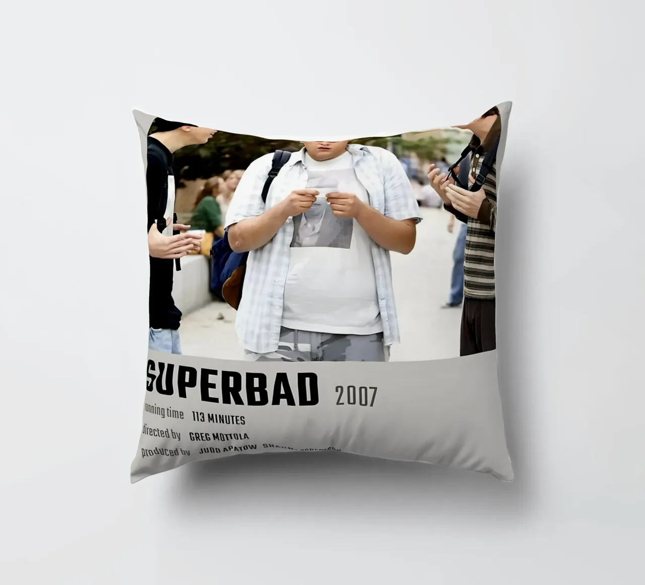 SUPERBAD 2007 cuscino da MVFminimalist