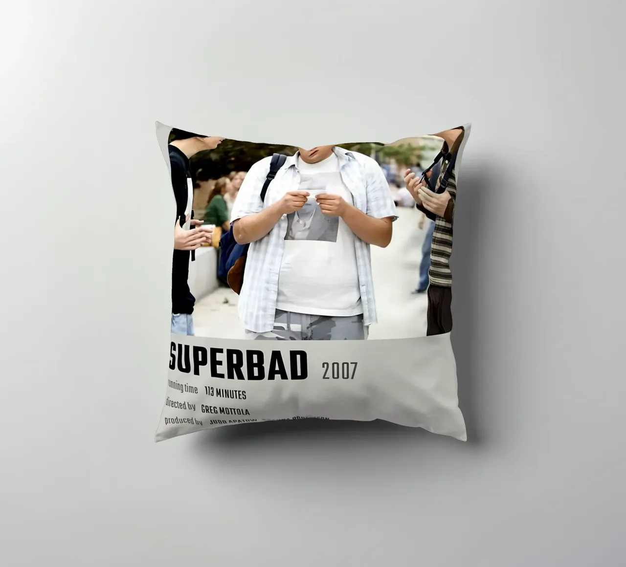 SUPERBAD 2007 cuscino da MVFminimalist