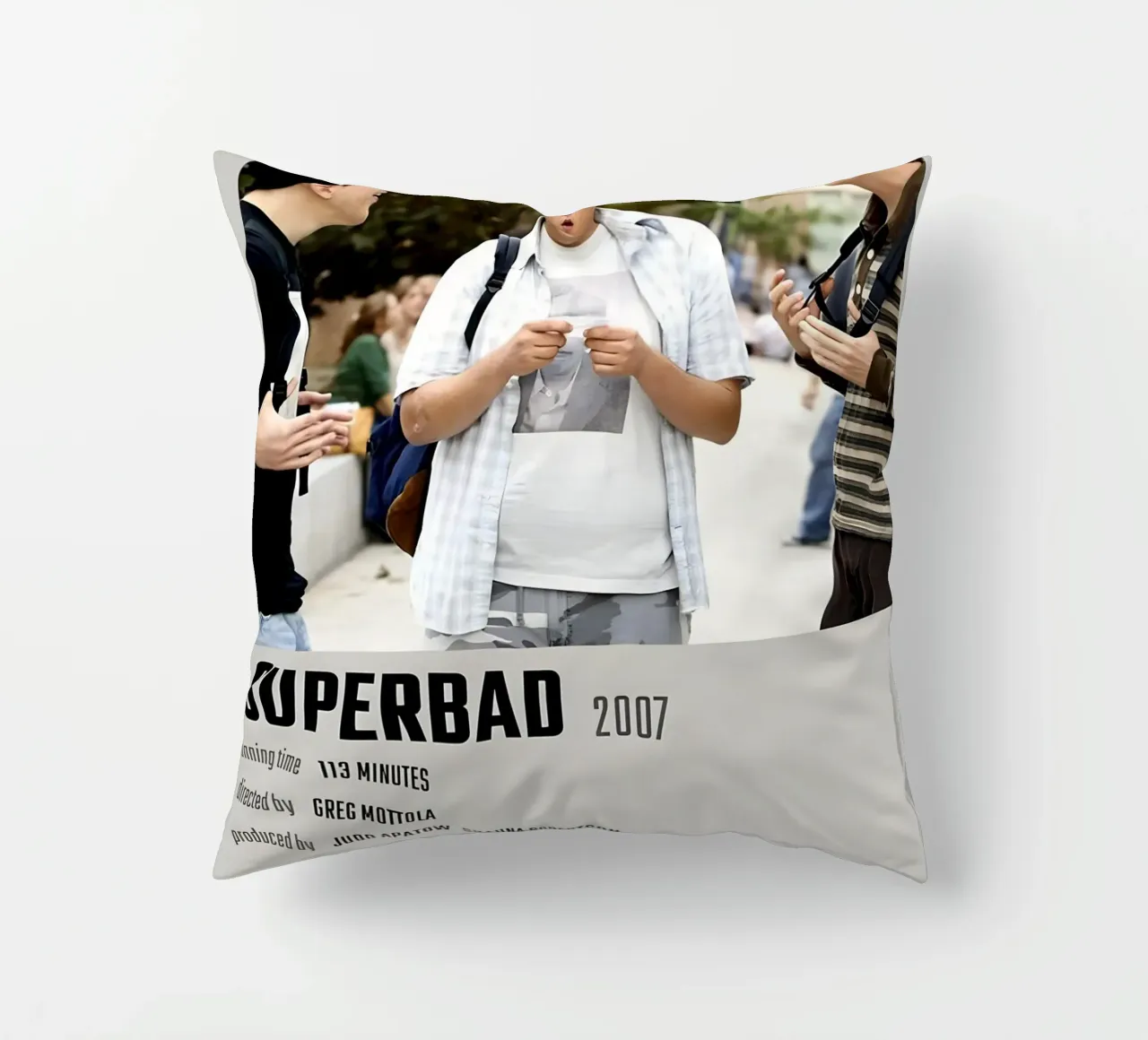 SUPERBAD 2007 cuscino da MVFminimalist