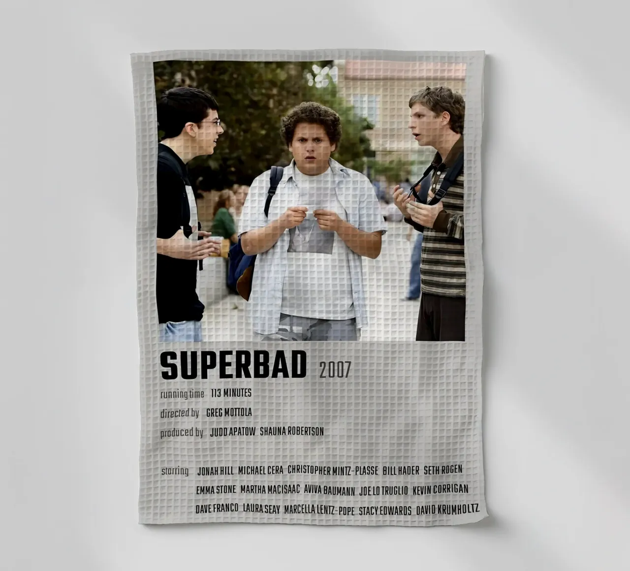 SUPERBAD 2007 canovaccio da cucina da MVFminimalist