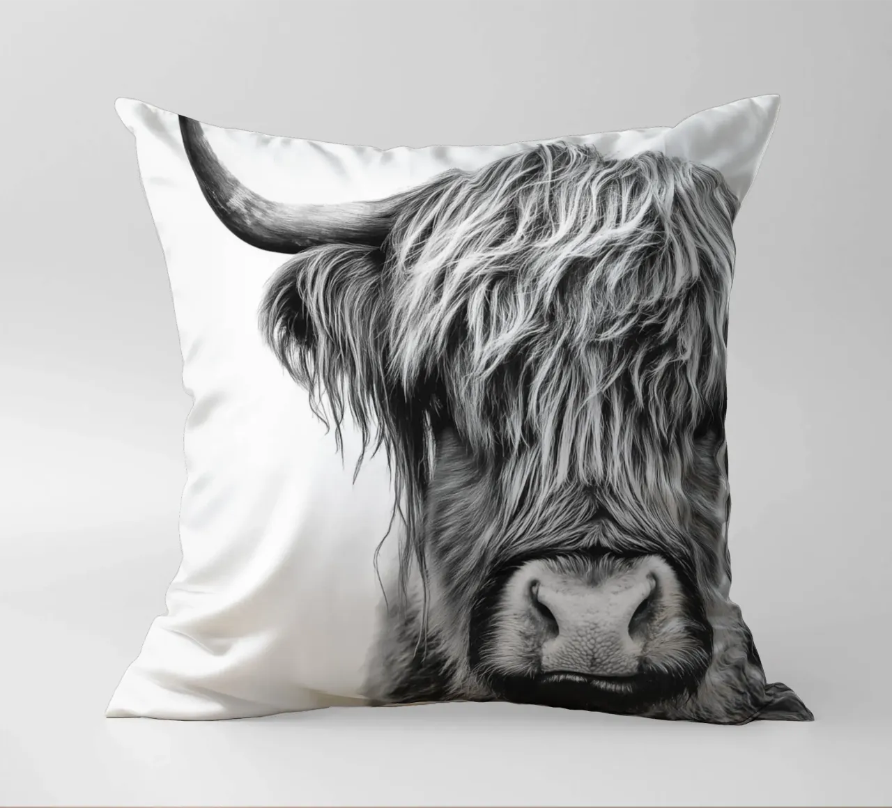 Bestiame ispido delle Highlands cuscino da Carinaprint