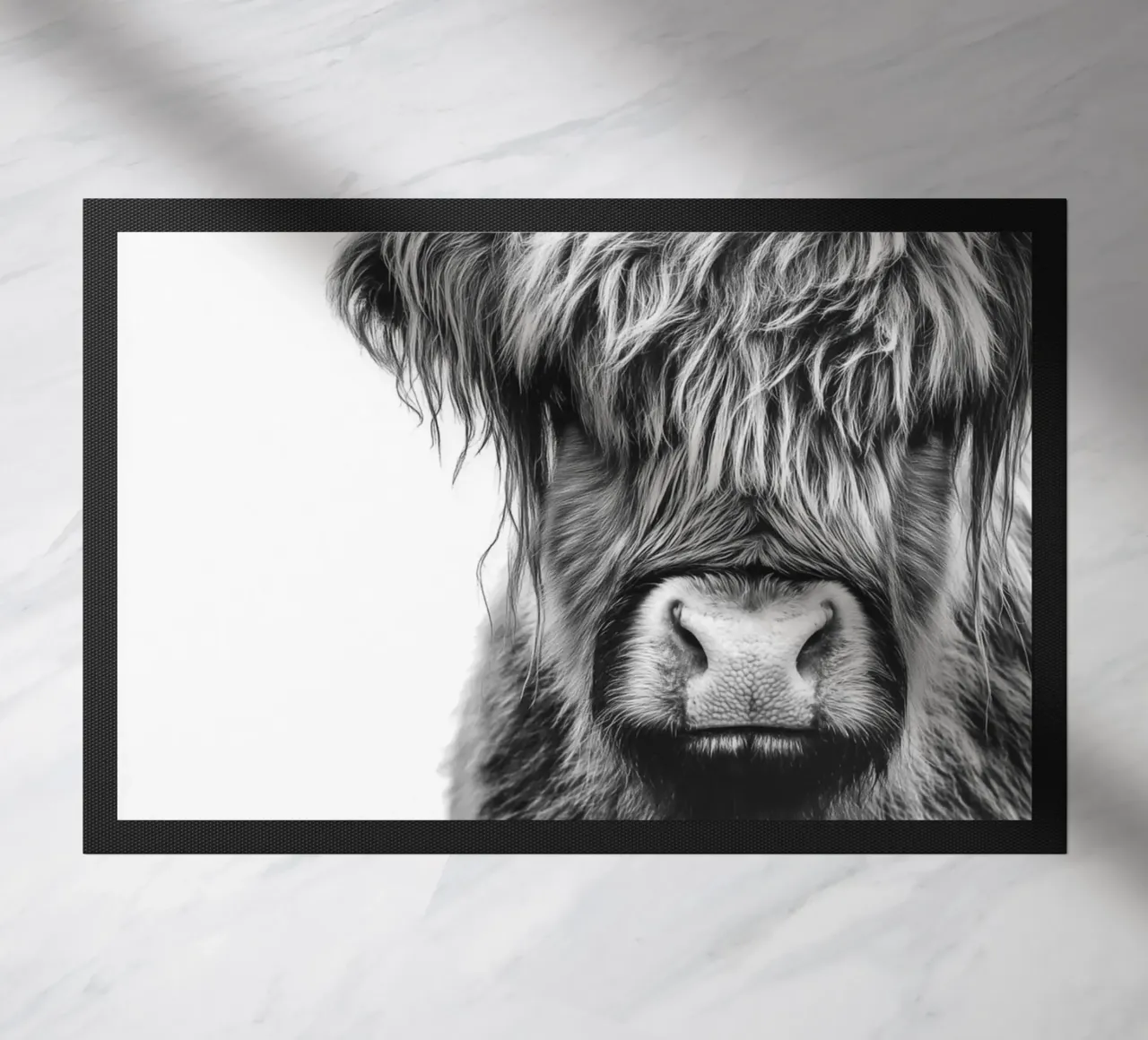 Bestiame ispido delle Highlands zerbino da Carinaprint