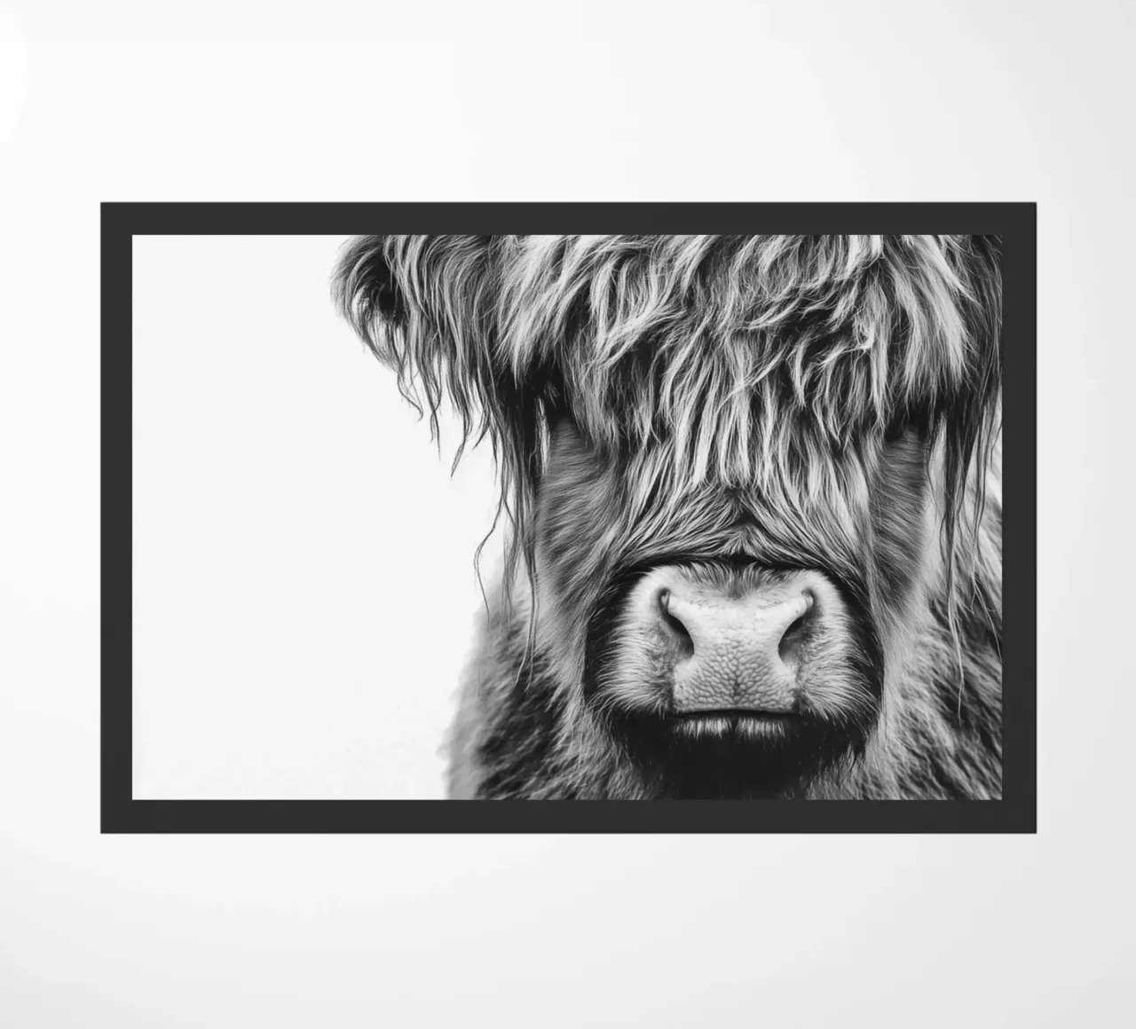 Bestiame ispido delle Highlands zerbino da Carinaprint