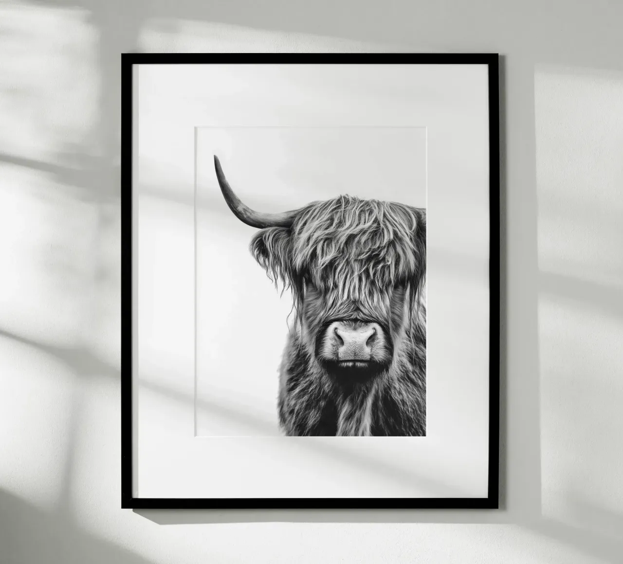 Bestiame ispido delle Highlands poster da Carinaprint