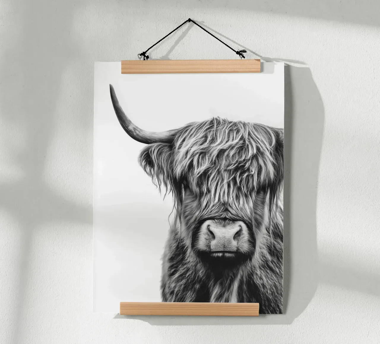 Bestiame ispido delle Highlands poster da Carinaprint