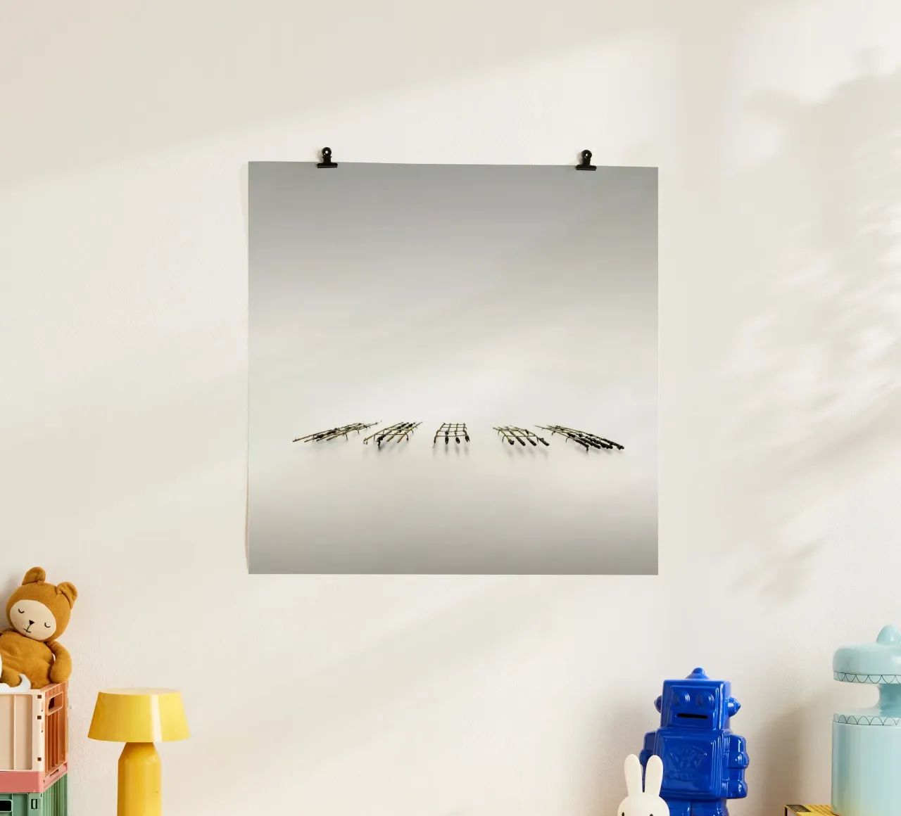 Éteint Ii poster con telaio in alluminio da Håggard Photography | Ronny Behnert