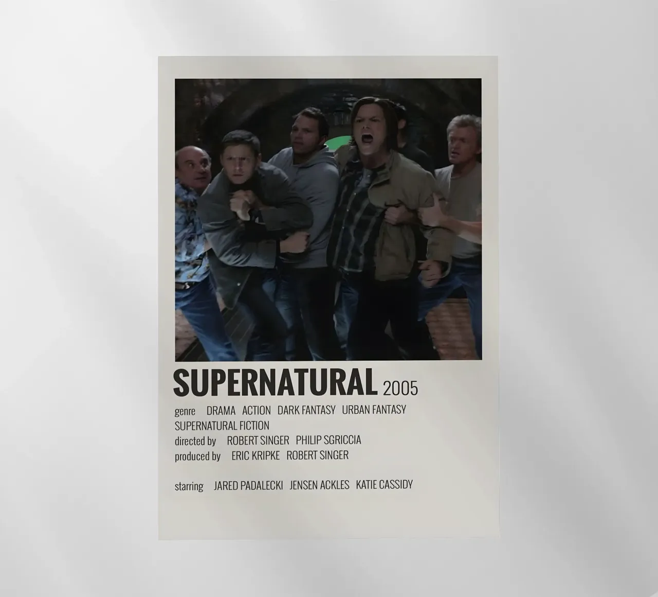 SUPERNATURAL 2005 pellicola backlit da MVFminimalist