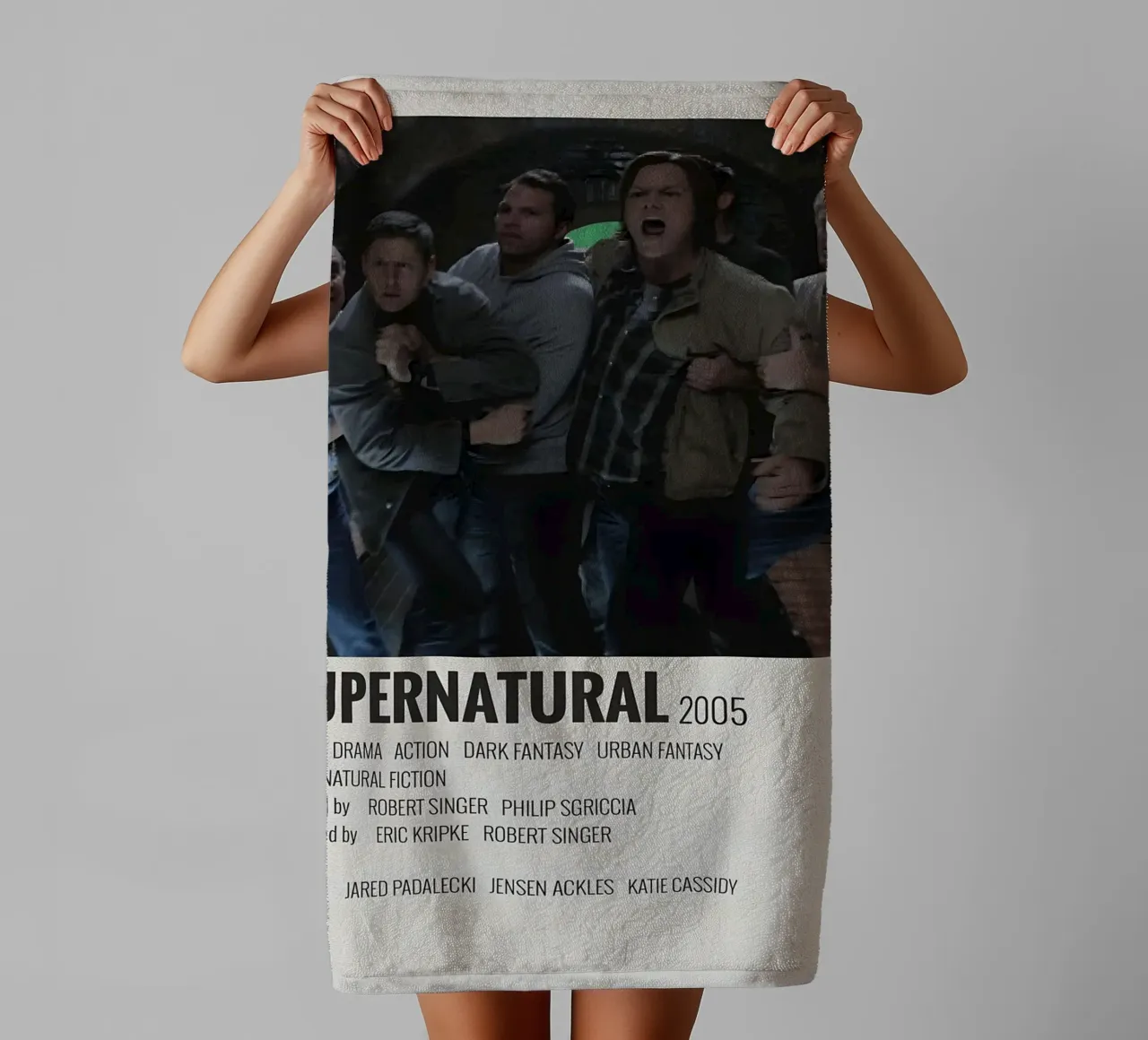 SUPERNATURAL 2005 asciugamano da bagno da MVFminimalist