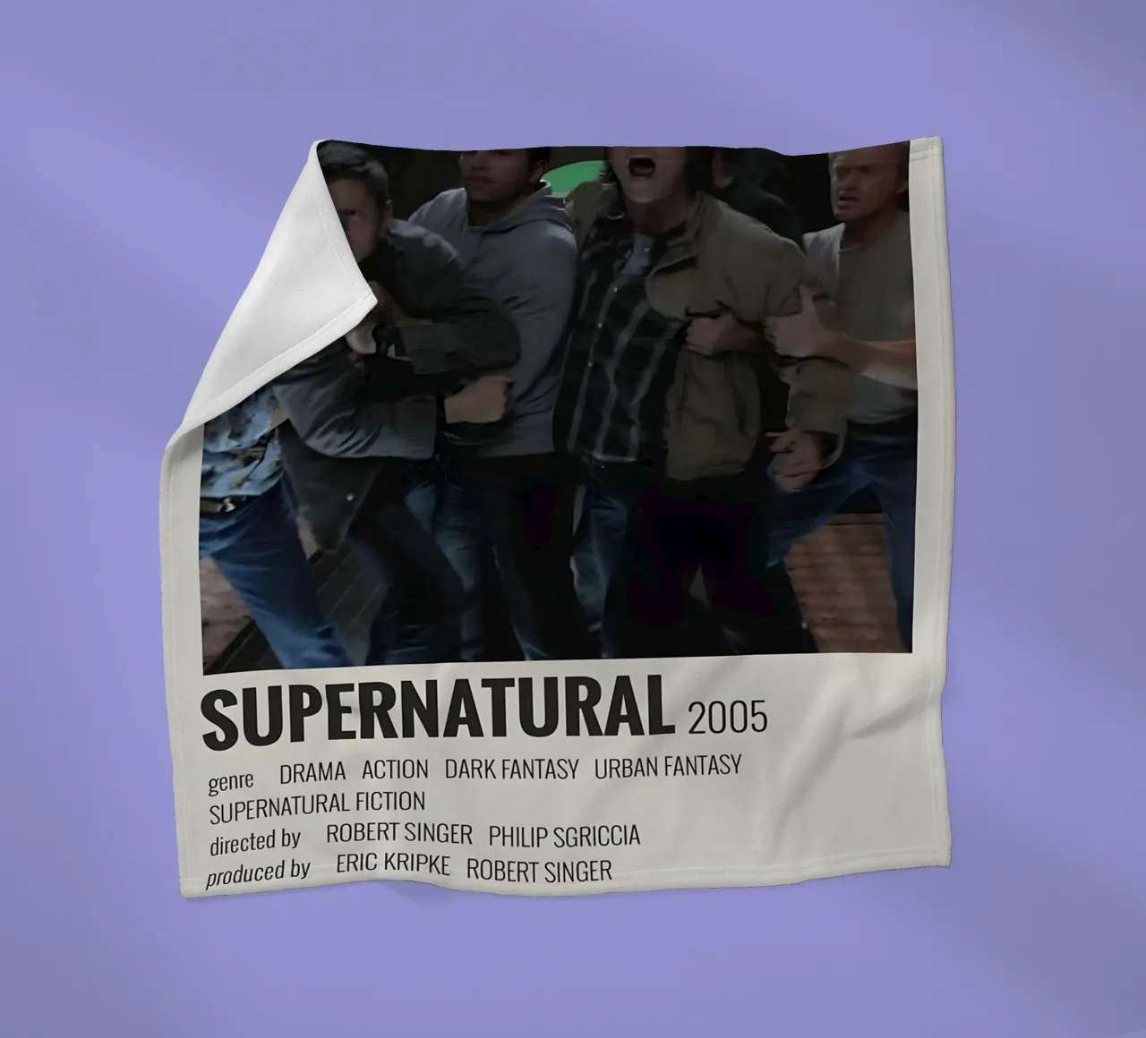 SUPERNATURAL 2005 coperta in pile da MVFminimalist