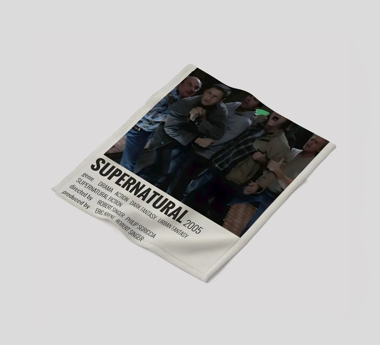 SUPERNATURAL 2005 coperta in pile da MVFminimalist