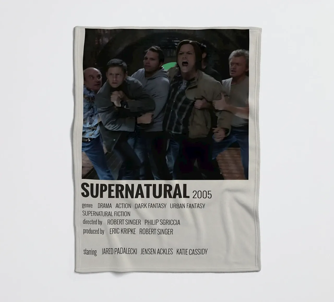 SUPERNATURAL 2005 coperta in pile da MVFminimalist