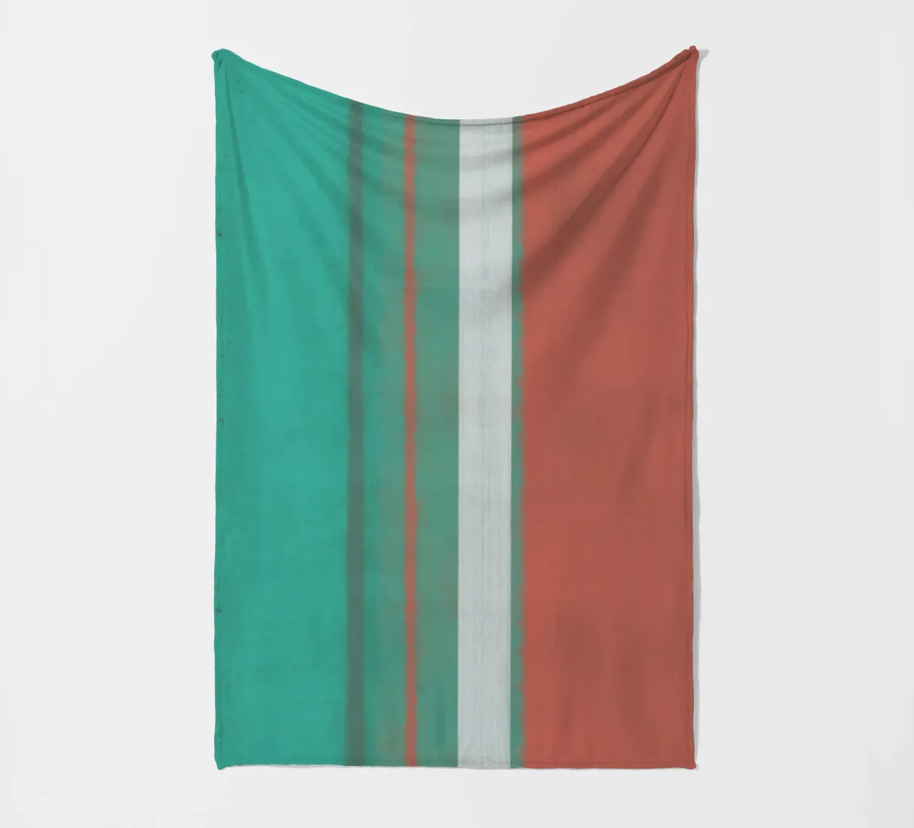 Textured large abstract 11 fleece blanket by Little Dean