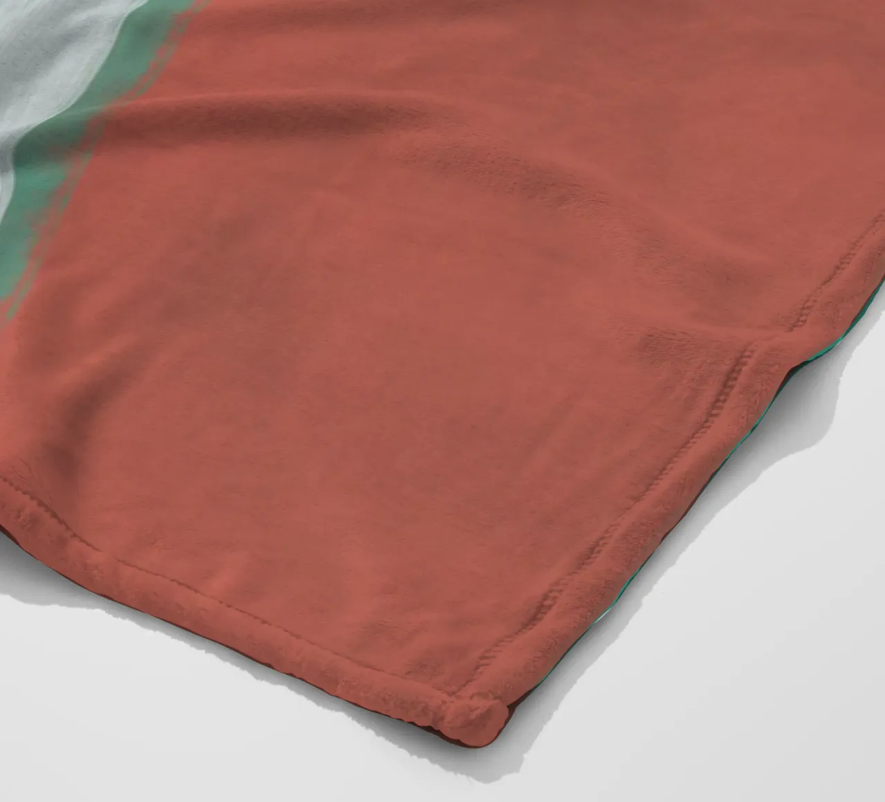 Textured large abstract 11 fleece blanket by Little Dean