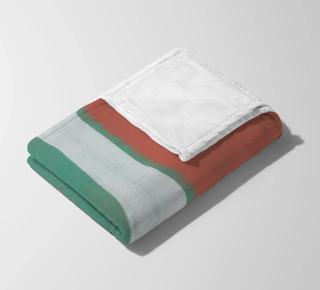 Textured large abstract 11 fleece blanket by Little Dean