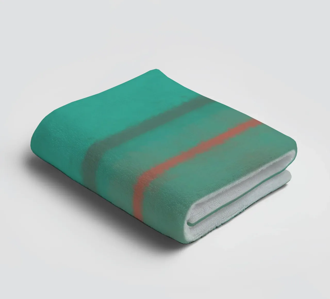 Textured large abstract 11 towel by Little Dean