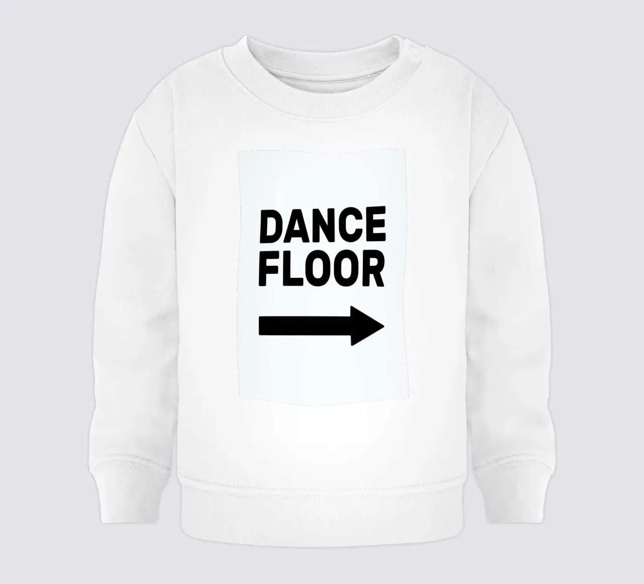 Dancefloor (Arrow Right) felpa neonato da The Native State