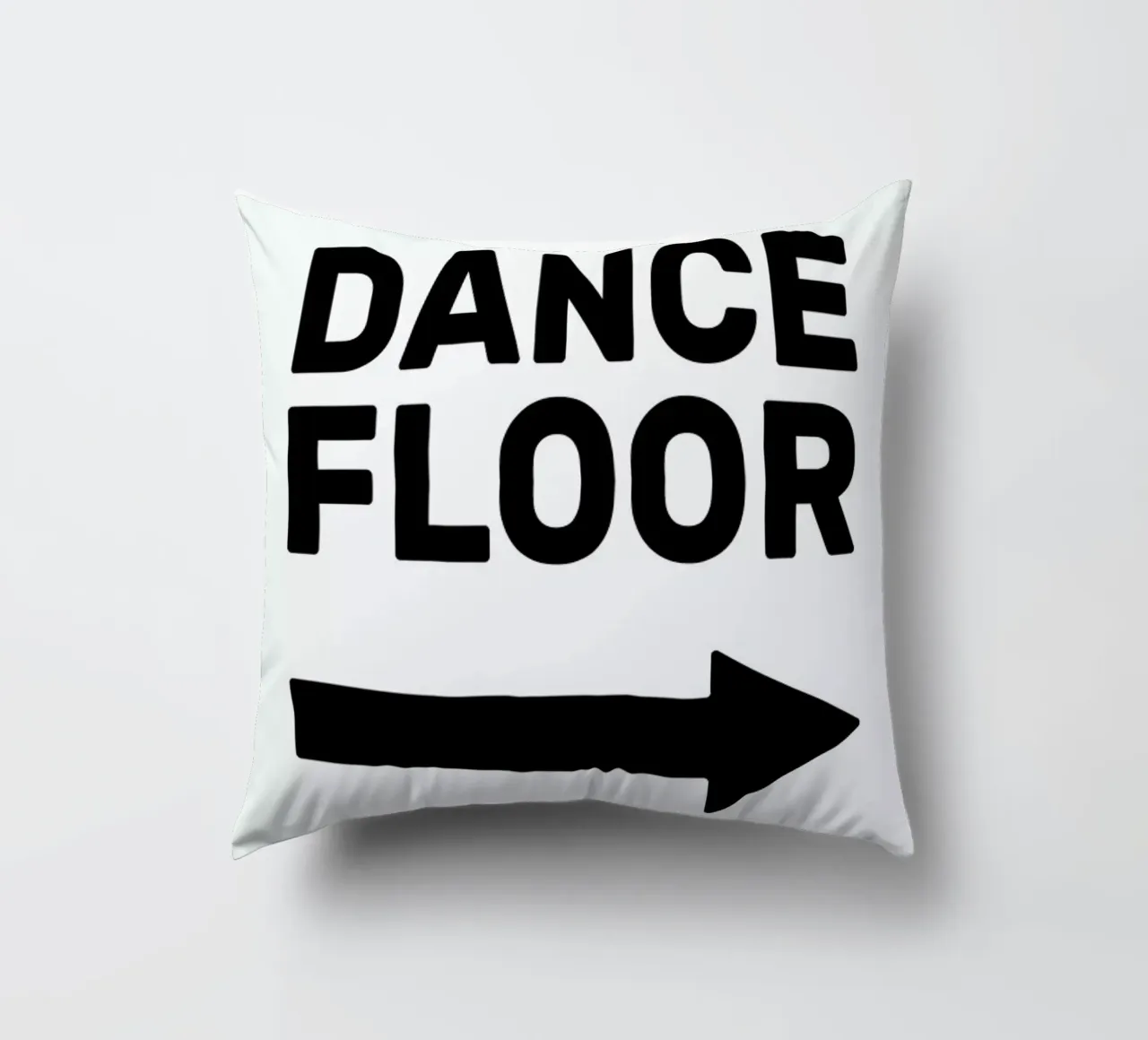 Dancefloor (Arrow Right) cuscino da The Native State