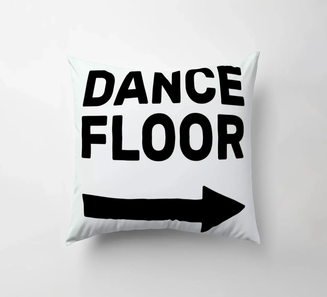 Dancefloor (Arrow Right) cuscino da The Native State