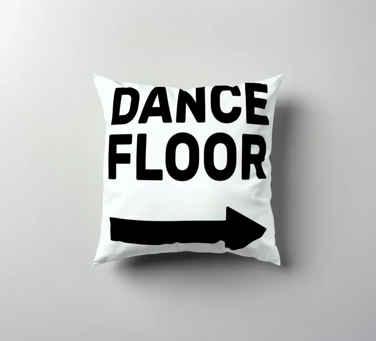 Dancefloor (Arrow Right) cuscino da The Native State
