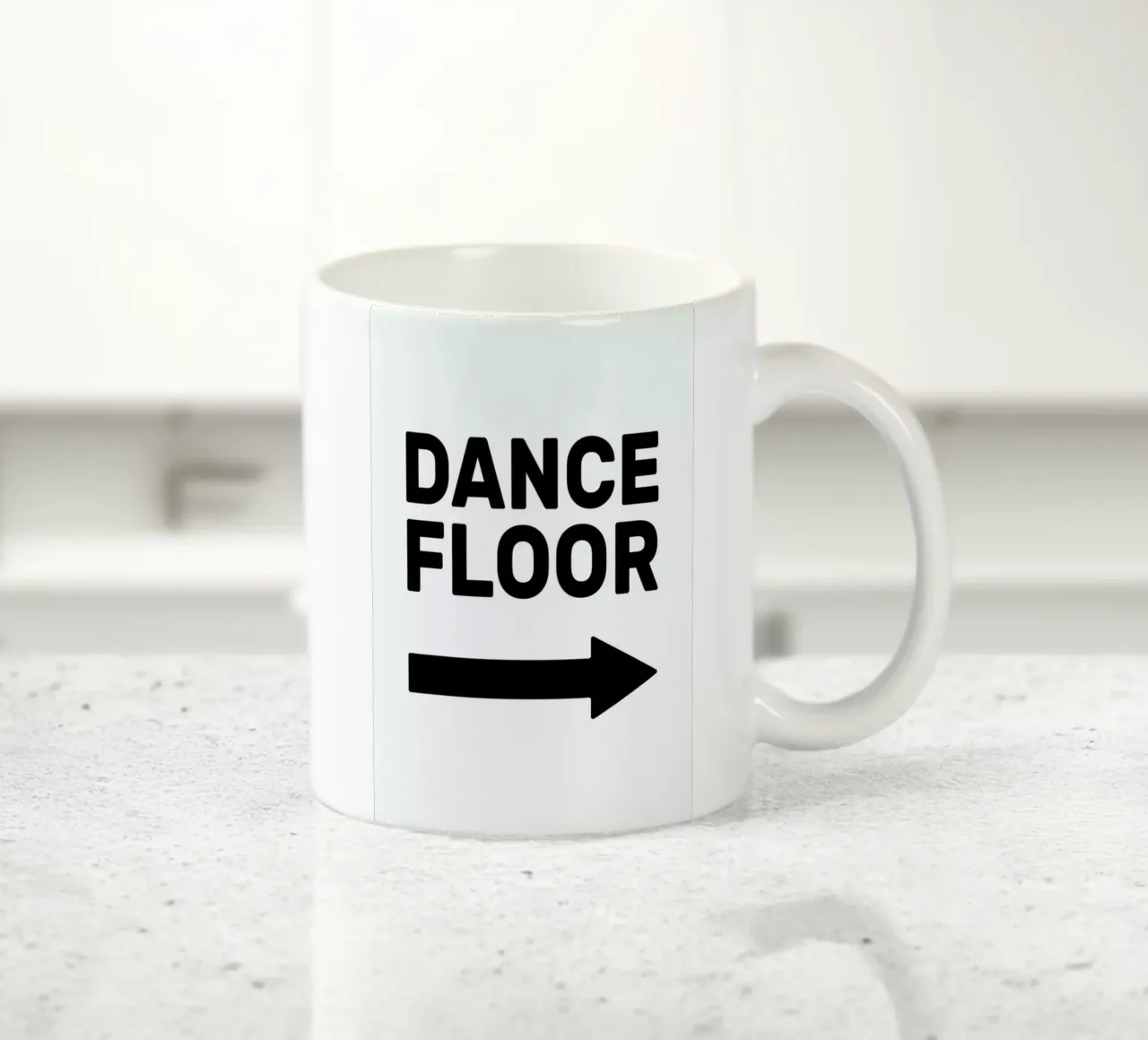 Dancefloor (Arrow Right) tazza in ceramica da The Native State