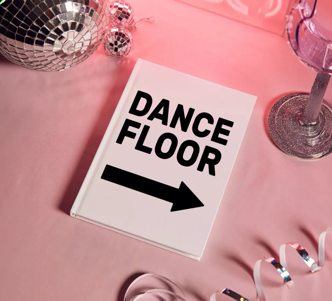 Dancefloor (Arrow Right) notebook by The Native State