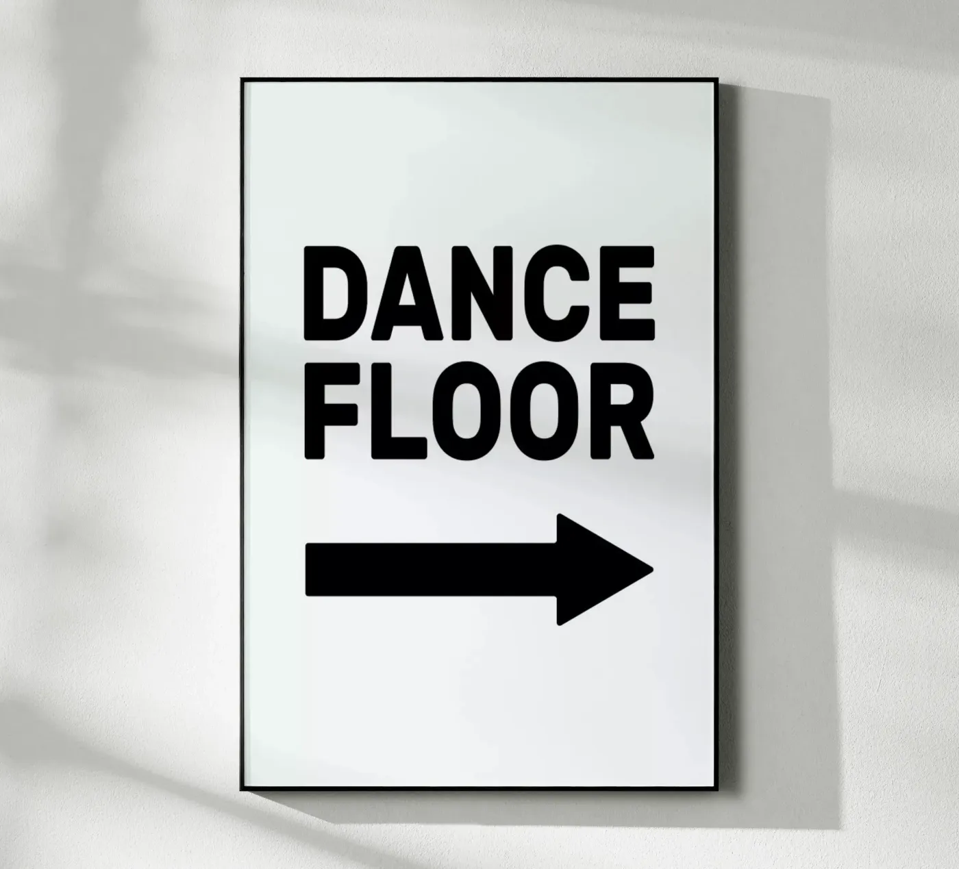 Dancefloor (Arrow Right) plexiglass da The Native State