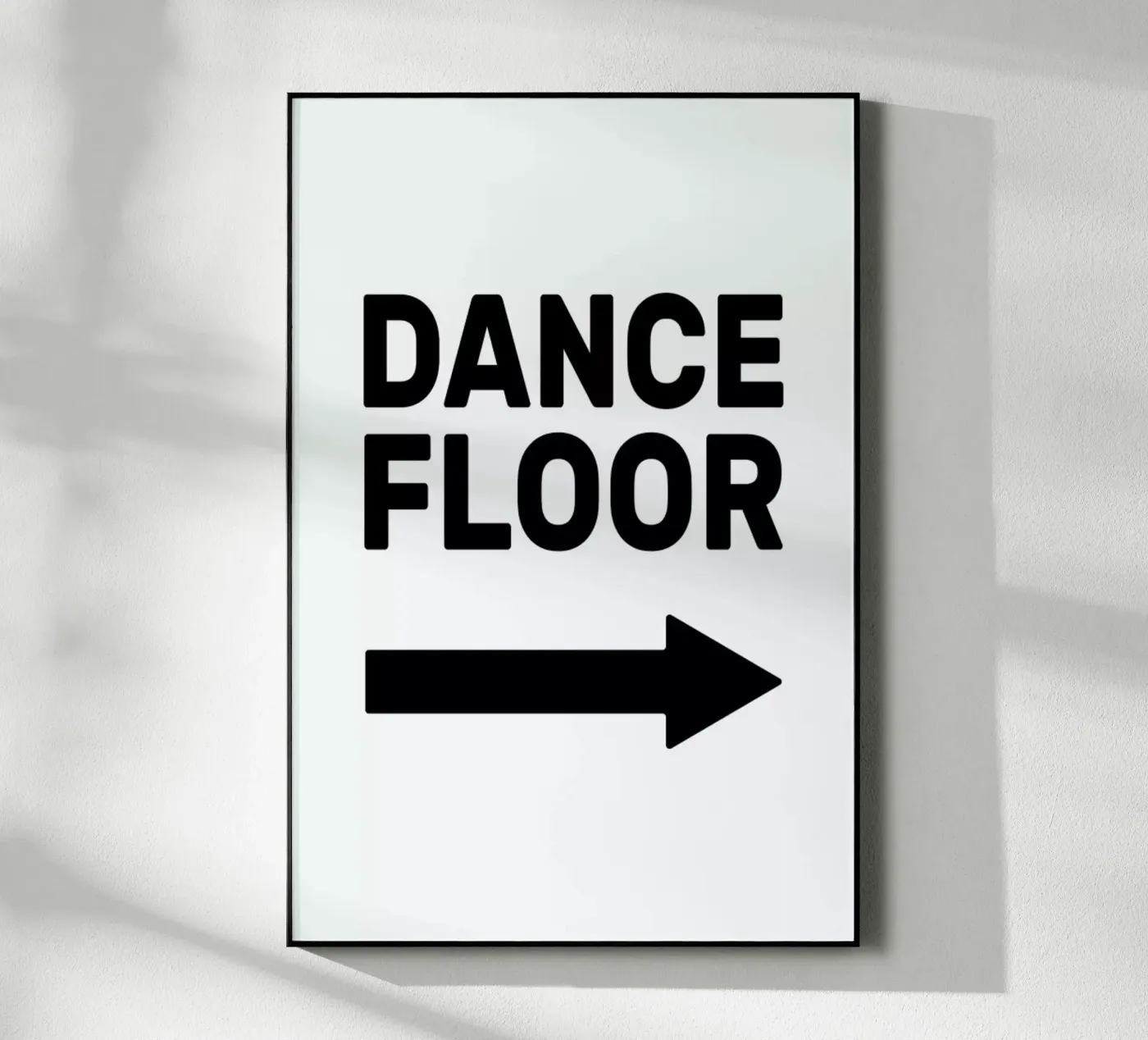 Dancefloor (Arrow Right) plexiglass da The Native State